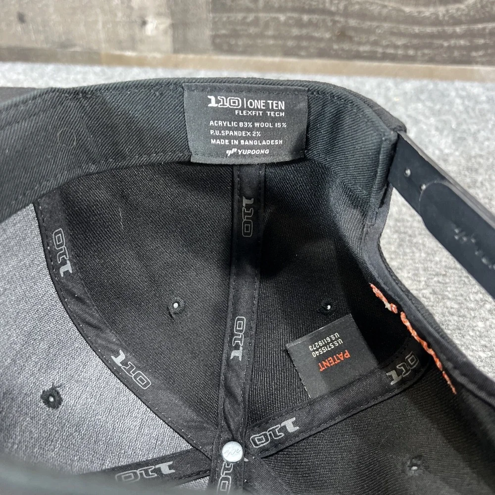Simms Big Catch Snapback Cap Hat Black